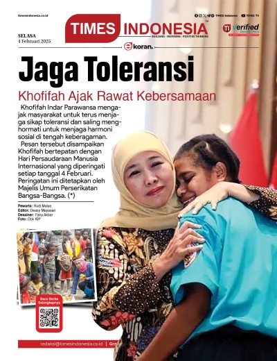 Edisi Selasa, 4 Februari 2025: E-Koran, Bacaan Positif Masyarakat 5.0