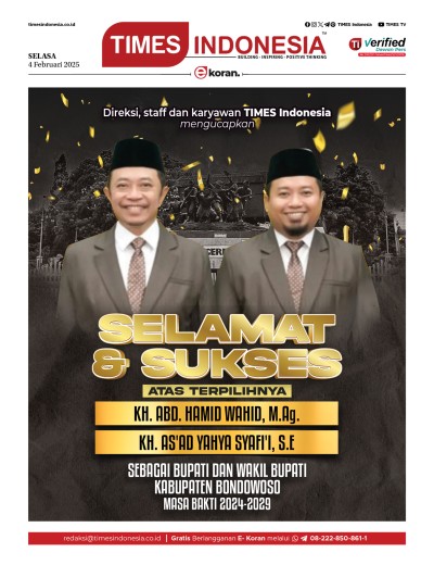 Edisi Selasa, 4 Februari 2025: E-Koran, Bacaan Positif Masyarakat 5.0
