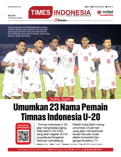 Edisi Selasa, 4 Februari 2025: E-Koran, Bacaan Positif Masyarakat 5.0