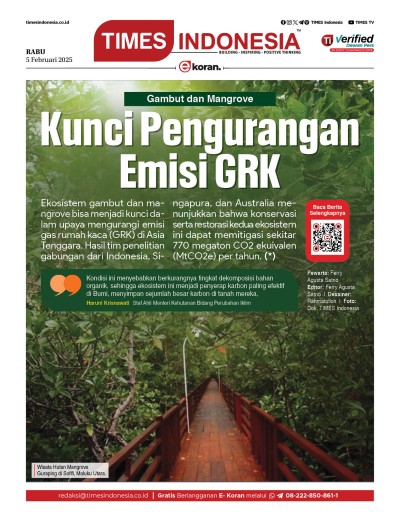 Edisi Rabu, 5 Februari 2025: E-Koran, Bacaan Positif Masyarakat 5.0