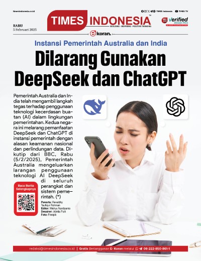 Edisi Rabu, 5 Februari 2025: E-Koran, Bacaan Positif Masyarakat 5.0