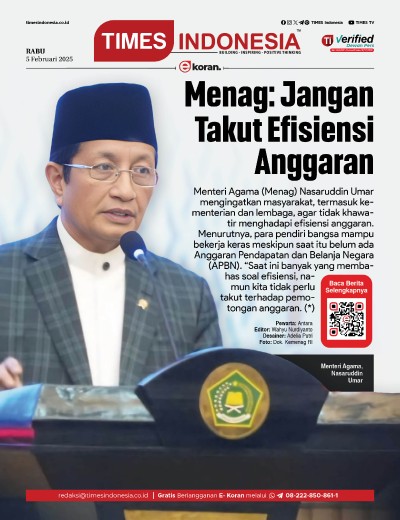 Edisi Rabu, 5 Februari 2025: E-Koran, Bacaan Positif Masyarakat 5.0