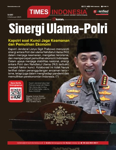 Edisi Rabu, 5 Februari 2025: E-Koran, Bacaan Positif Masyarakat 5.0