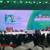 Hadiri Puncak Harlah NU ke-102 , Prabowo dan Gibran Disambut Meriah