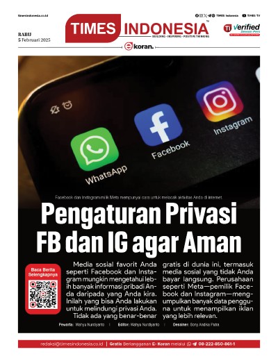 Edisi Rabu, 5 Februari 2025: E-Koran, Bacaan Positif Masyarakat 5.0