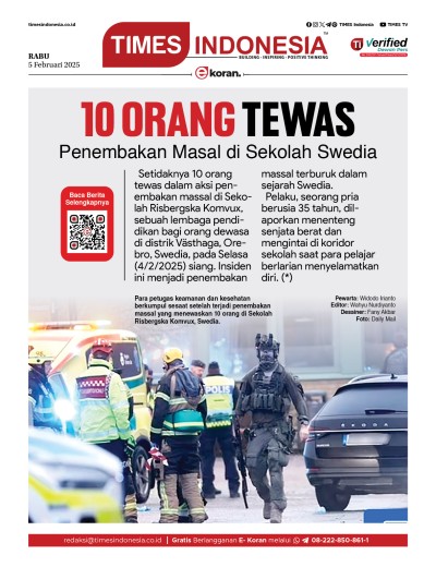 Edisi Rabu, 5 Februari 2025: E-Koran, Bacaan Positif Masyarakat 5.0