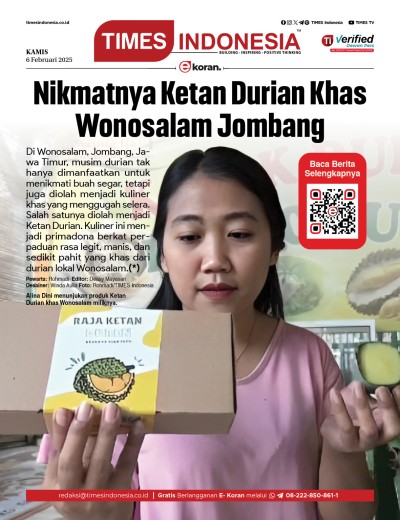 Edisi Kamis, 6 Februari 2025: E-Koran, Bacaan Positif Masyarakat 5.0