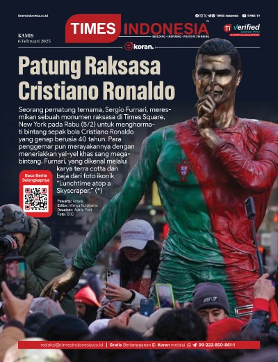 	Edisi Kamis, 6 Februari 2025: E-Koran, Bacaan Positif Masyarakat 5.0