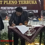 KPU Pemalang Tetapkan Anom -Nurkholes Sebagai Paslon Bupati dan Wakil Bupati Terpilih Dalam Pilkada Pemalang 2024