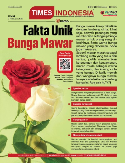 Edisi Jumat, 7 Februari 2025: E-Koran, Bacaan Positif Masyarakat 5.0