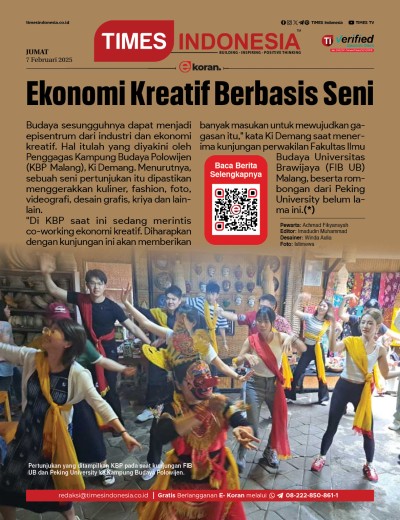 Edisi Jumat, 7 Februari 2025: E-Koran, Bacaan Positif Masyarakat 5.0