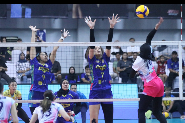 Jakarta Livin Mandiri Bangkit, Tumbangkan Jakarta Electric PLN 3-1 di Proliga 2025