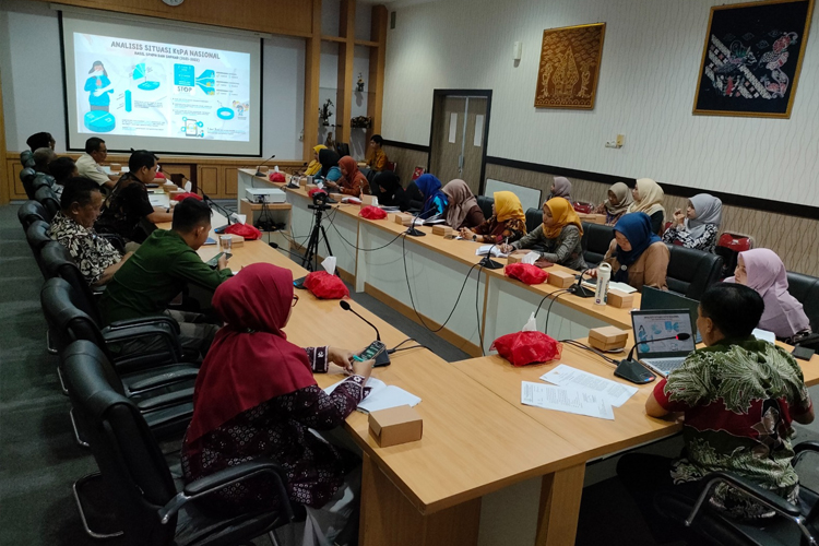 Rapat koordinasi Pemkab Purbalingga guna mengatasi kasus kekerasan pada perempuan dan anak. (Foto: Kominfo Purbalingga for TIMES Indonesia)