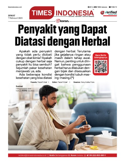 Edisi Jumat, 7 Februari 2025: E-Koran, Bacaan Positif Masyarakat 5.0