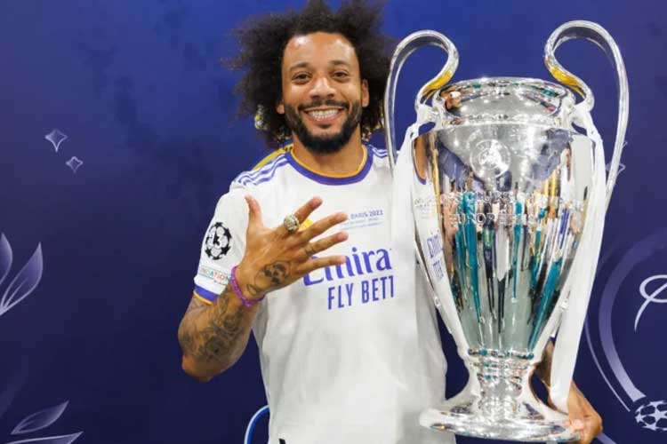 Mantan Bek Timnas Brasil dan Real Madrid Marcelo Gantung Sepatu