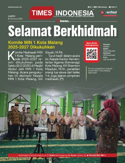 Edisi Sabtu, 8 Februari 2025: E-Koran, Bacaan Positif Masyarakat 5.0