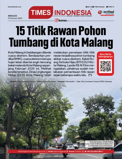 Edisi Minggu, 9 Februari 2025: E-Koran, Bacaan Positif Masyarakat 5.0