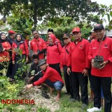 Rayakan HUT ke-52, DPC PDIP Lamongan Tanam Pohon dan Tabur Benih Ikan di Sendang Sreto