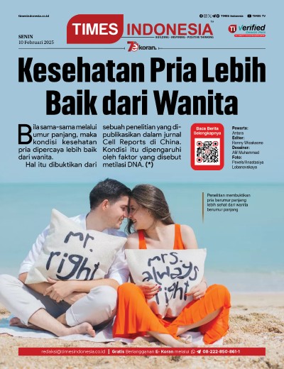 Edisi Senin, 10 Februari 2025: E-Koran, Bacaan Positif Masyarakat 5.0