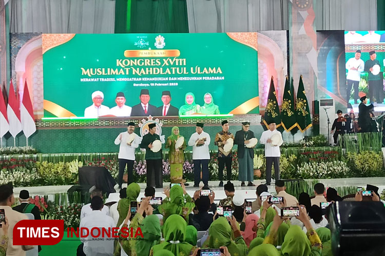 Kongres XVIII Muslimat NU Resmi Dibuka Presiden Prabowo, Sebut Khofifah Tokoh Luar Biasa