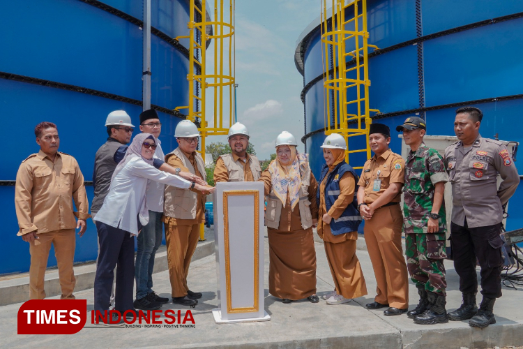 Reservoir Duduksampeyan Beroperasi, 12 Desa di Gresik Teraliri Air Bersih