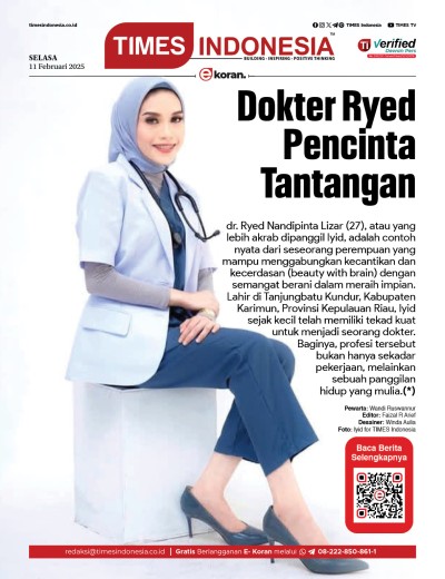 Edisi Selasa, 11 Februari 2025: E-Koran, Bacaan Positif Masyarakat 5.0