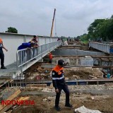 Sudah Berumur, Jembatan KA di Wilayah Kras Kabupaten Kediri Diganti