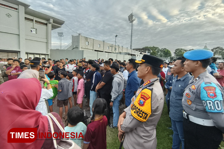 Babak 8 Besar Liga 4 Jatim Sengit, Polresta Banyuwangi Perketat Pengamanan