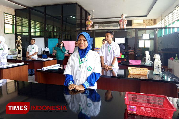 Balqis Jalaludin, Siswi kelas XII IPA Madrasah Aliyah Negeri Ulul Albab. (Foto: Doc Madrasah Aliyah Negeri Ulul Albab for TIMES Indonesia)