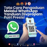 Jumpai Polisi Nakal? Yuk Adukan via WhatsApp ke Divisi Propam Polri