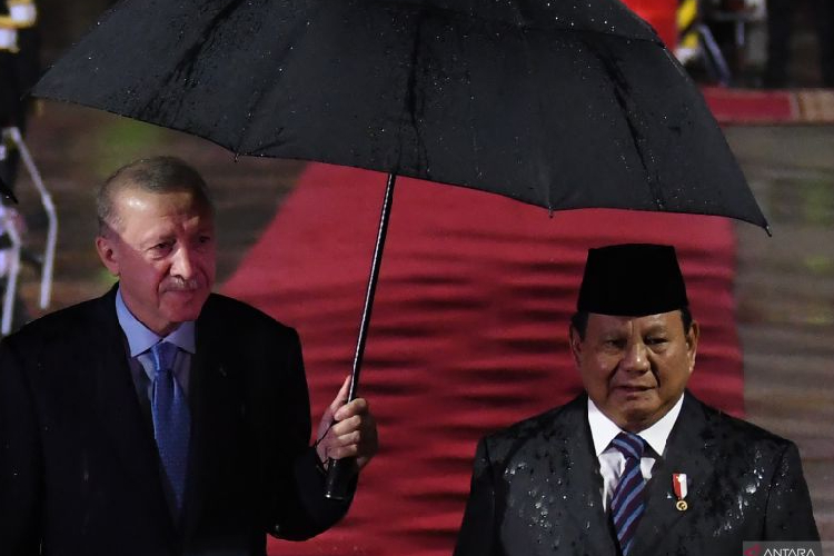 Presiden Prabowo dan Presiden Erdogan Bahas Beberapa Isu Strategis di Istana Bogor