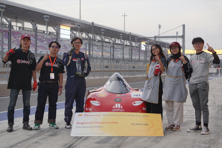 Tim Apatte UB Sabet 3 Juara di Shell Eco-Marathon Asia Pasifik Timur Tengah 2025