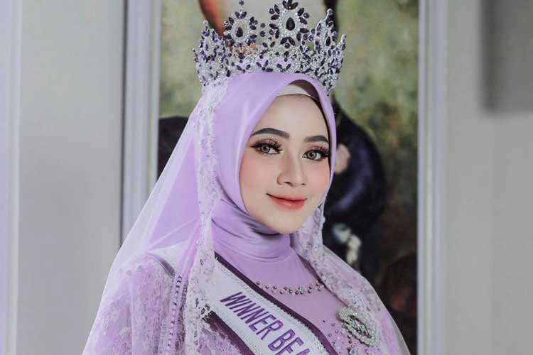 Winner Beauty Muslimah Indonesia 2025, Salzha Aulia. (FOTO: Salja for TIMES Indonesia)