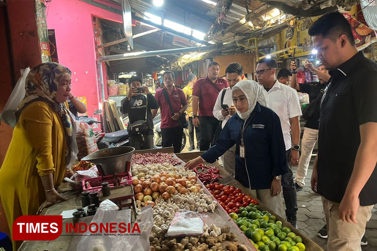 Satgas Pangan Kota Mojokerto Sidak Pasar Jelang Ramadan 2025