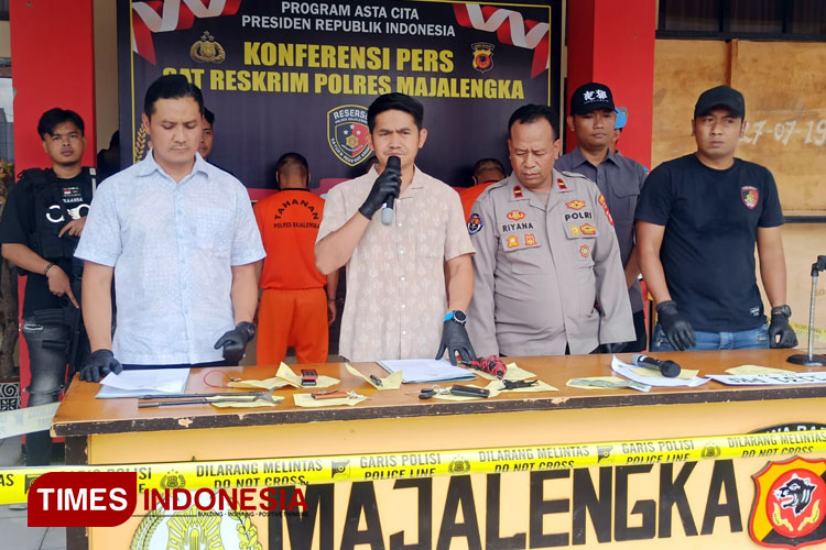 Diduga Sindikat Antar Kota, Tiga Pelaku Curanmor Spesialis Mobil Dibekuk Polres Majalengka