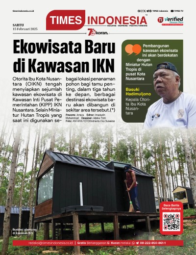 Edisi Sabtu, 15 Februari 2025: E-Koran, Bacaan Positif Masyarakat 5.0