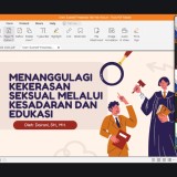 HMP Guseda FKIP Universitas Bakti Indonesia Banyuwangi, Gelar Webinar Menanggulangi Kekerasan Seksual