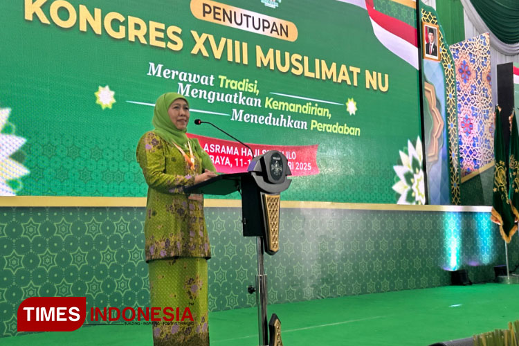 Tutup Kongres XVIII Muslimat NU, Khofifah: Bentuk Syiar untuk Dunia