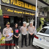 Pakai Plat Palsu Bernada Tak Senonoh, Pengemudi Mobil di Kota Malang Ditangkap Polisi