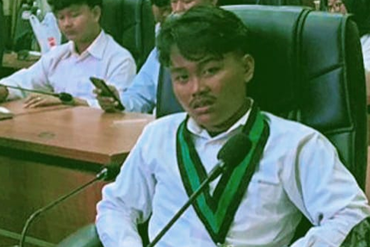 Ketua Himpunan Mahasiswa Islam (HMI) Pangandaran Asep Saepudin. (Foto: Syamsul Ma’arif/TIMES Indonesia)