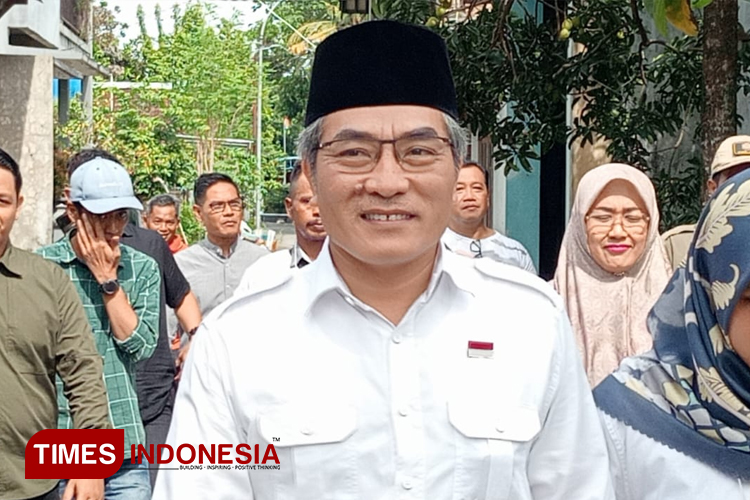 Bupati Bantul Abdul Halim Muslih. (Foto: Edis/TIMES Indonesia)