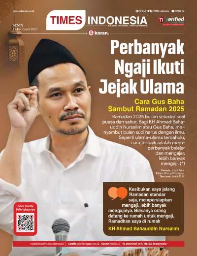 Edisi Senin, 17 Februari 2025: E-Koran, Bacaan Positif Masyarakat 5.0