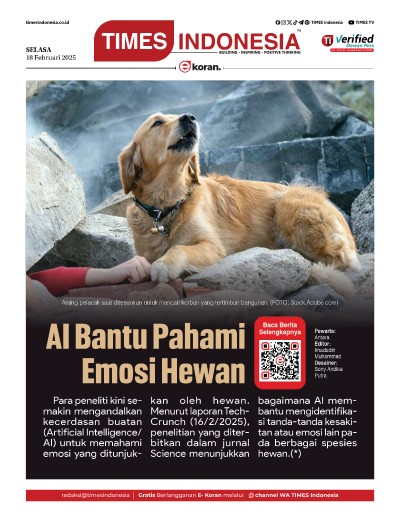 Edisi Selasa, 18 Februari 2025: E-Koran, Bacaan Positif Masyarakat 5.0