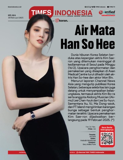 Edisi Selasa, 18 Februari 2025: E-Koran, Bacaan Positif Masyarakat 5.0