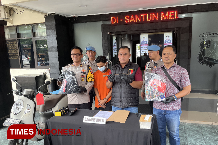 Polisi Tangkap Pemuda Komplotan Maling Toko di Kota Malang