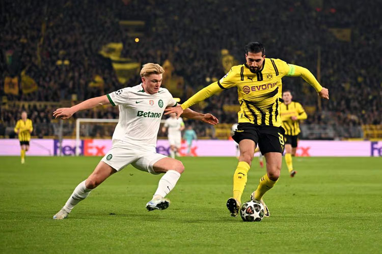 Liga Champions: Ditahan Sporting, Dortmund Tetap Melaju