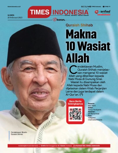 Edisi Kamis, 20 Februari 2025: E-Koran, Bacaan Positif Masyarakat 5.0