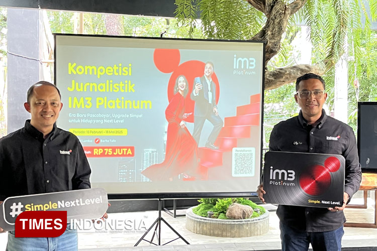 Peluncuran IM3 Platinum wilayah Jawa Timur, di Kota Malang, Kamis (20/2/2025). (Foto: Rizky Kurniawan Pratama/TIMES Indonesia)