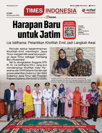 Edisi Kamis, 20 Februari 2025: E-Koran, Bacaan Positif Masyarakat 5.0