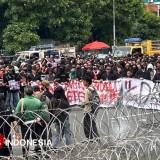 Aksi Indonesia Gelap Jilid II Surabaya, Yordan Batara Goa dan Fuad Bernardi Temui Pendemo